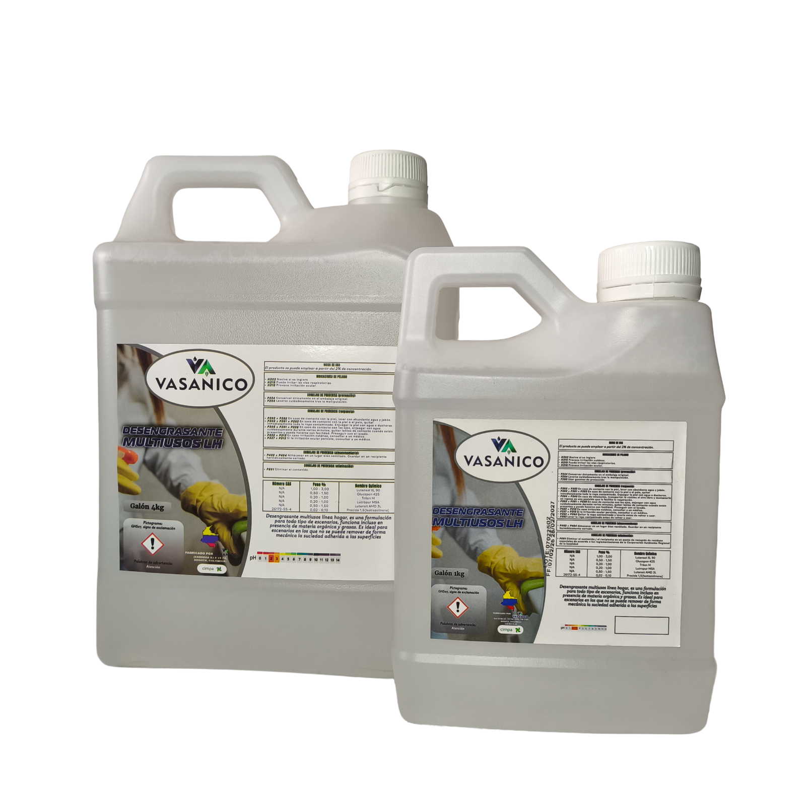 Foto productos Vasanico _Desengrasante Multiusos, TODOS